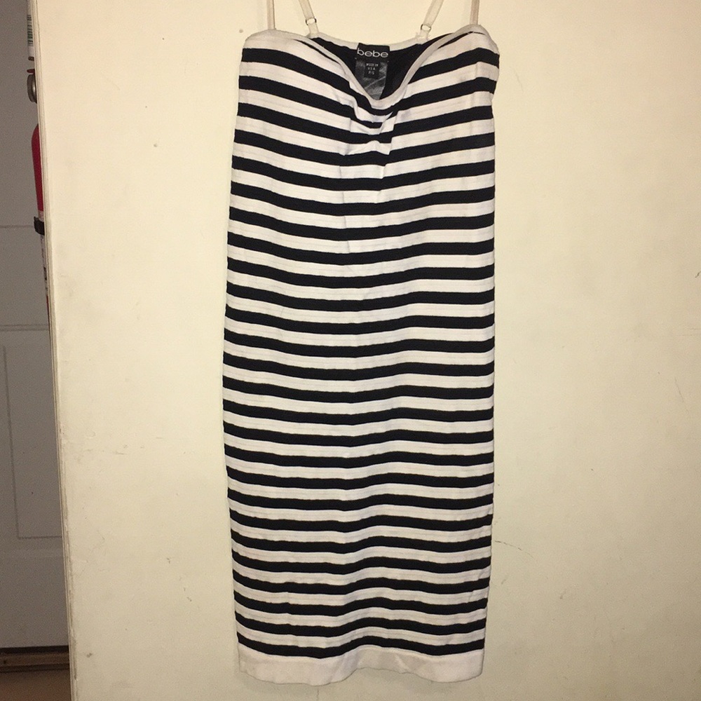 Striped Bebe dress